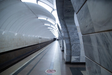  Moscow Metro.Moscow metro station.