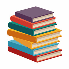 Book illustration. Textbook bookshop. Document cover. Stack books. Dictionary hardcover. Knowledge education. School reading. Bookstore university. College learning. Library learn.