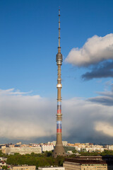 Obraz premium Ostanskinskaya Tower in Moscow