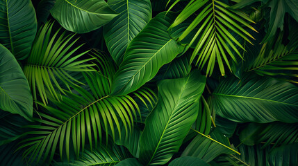 Close Up of Vibrant Green Leaves on a Plant