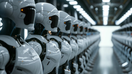 Robot Factory Assembly Line