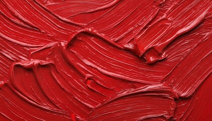 a background created from red oil paint