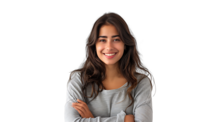 Young smiling woman