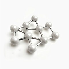 Magnificent Ethylhexyl Triazone isolated on white background 
