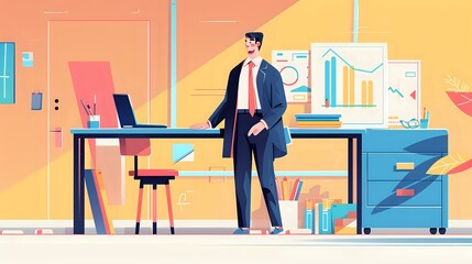 Investment Consultant in Action: Analyzing Market Trends and Economic Data