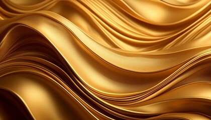 gold golden wave texture elegant background generative ai