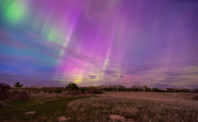 Amazing Aurora Borealis in Saskatchewan