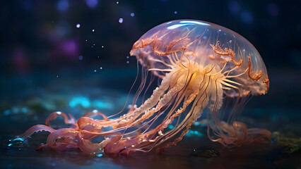 jellyfish in water