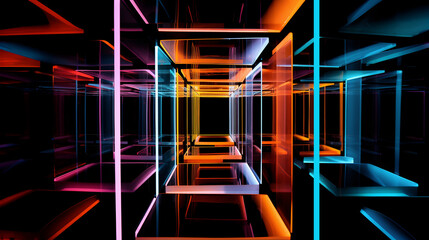 Light and geometry. An abstract perspective.