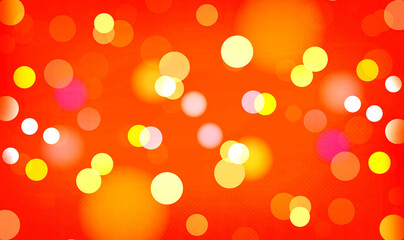 Red bokeh background banner for Party, greetings, poster, ad, events, and various design works