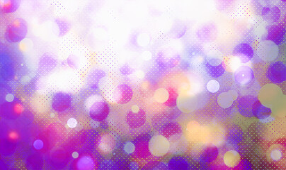 Purple bokeh background banner for Party, greetings, poster, ad, events, and various design works