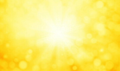 Yellow bokeh background banner for Party, greetings, poster, ad, events, and various design works