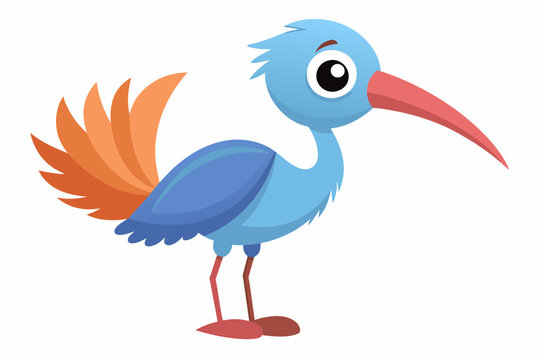 recommend clip art: ibis bird cartoon vector illustration