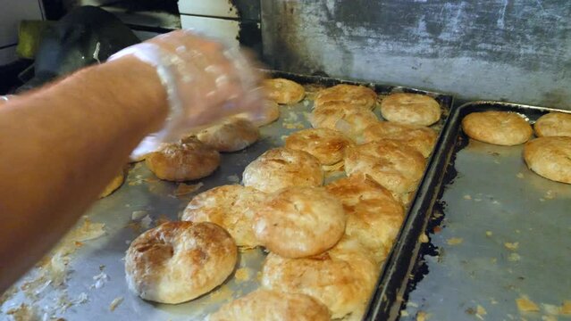 
Boyoz is a traditional dish made with an oily dough, which was added to the Izmir cuisine by the Jews. boyoz is Turkish pastry