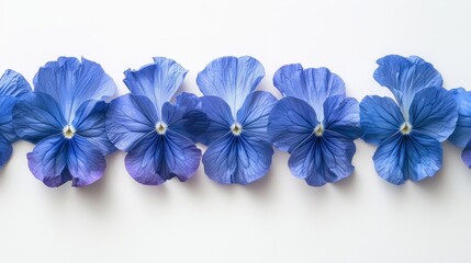 Vivid Blue Butterfly Pea Flowers in Captivating Floral Arrangement