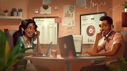 Client Relationship Manager in accounting & finance industry actively managing client relationships with attention to detail and essential tools