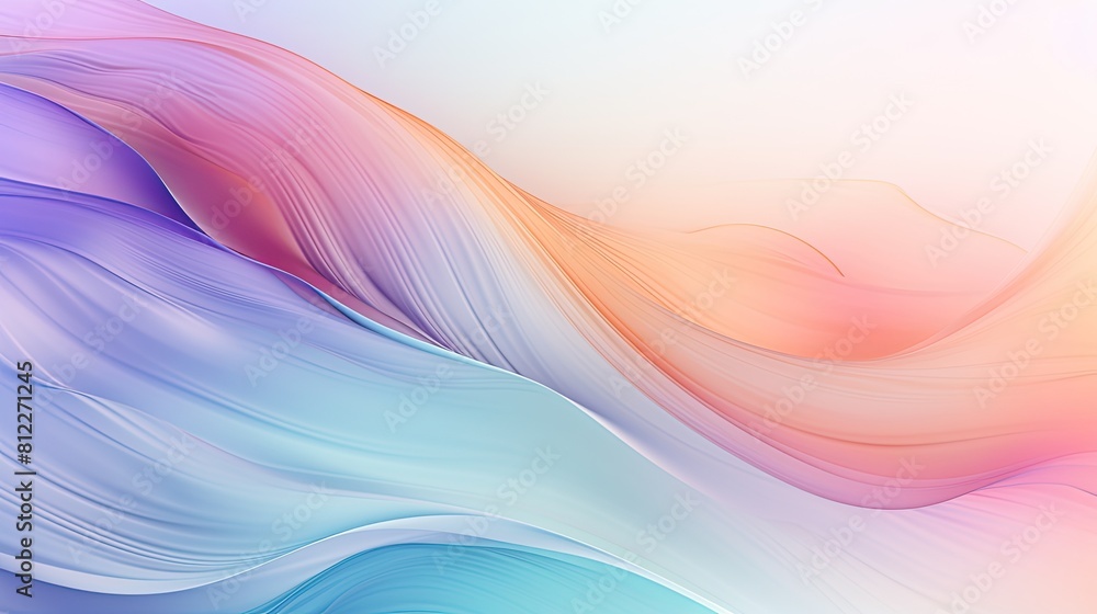Aufkleber colorful waves background, perfect for adding a pop of color to your design projects.