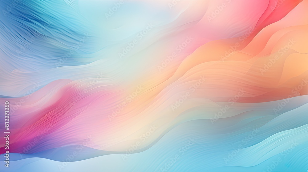 Aufkleber colorful waves background, perfect for adding a pop of color to your design projects.