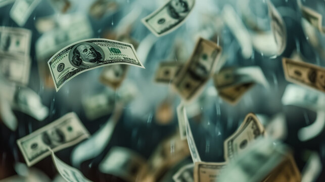 Money Falling From the Sky - Money Stock Videos & Royalty-Free Footage