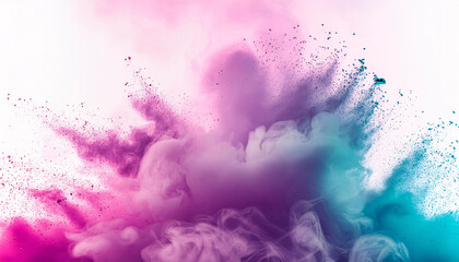 Ethereal Beauty of Colorful Smoke Patterns in Artistic Fusion