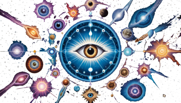 metaphysic meditation spirituality text chakra space connected illustration activated esoteric eye r 3rd harmony gland cosmos pineal activation connection energy all incarnation karma universe