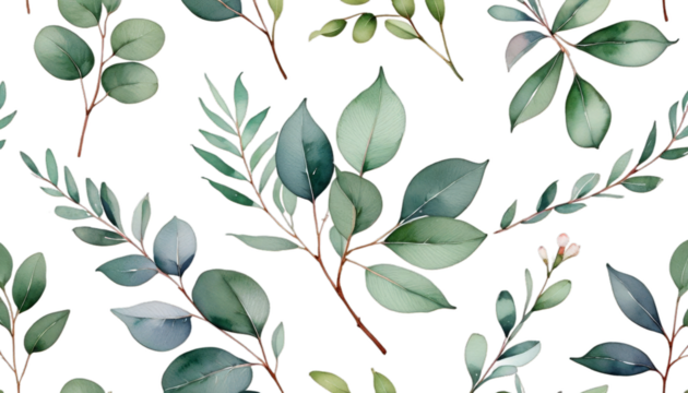 painted floral card print floristics eucalyptus greetings drawn design leaf hand illustration logo elements background branch cards floristic watercolor plant greeting postcards organic botany