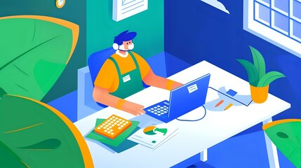 Financial Specialist interpreting trends in the accounting & finance industry