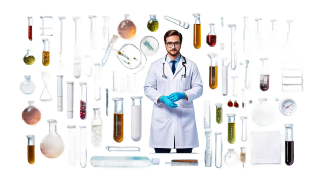 pharma man tubes test doctor microbiology male scientist research analysis guy lab genes biology glass medical science chemistry laboratory worker development medicine specialist flasks men at work
