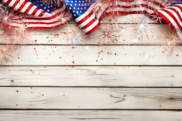 4th of July Presentation Background, Independence day presentation