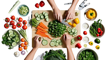 cutting vegetables woman vegetable kitchen young cosy cooking meal tomatoes onion dinner food dish knife family receipe header panorama species granddaughter diet hobby chopping board cookery tasty