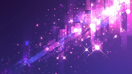 Purple and Pink Color Abstract Background, Beautiful HD Background.