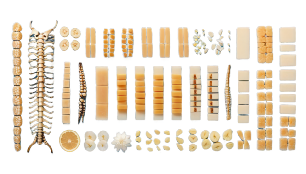 side spine pain bottom skeleton skull three-dimensional anatomical anatomy arthritis back backache backbone biological biology body bone chest graphic health hip human illustration joint osteoporosis