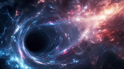 Black Hole Devouring Stars in Space