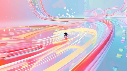 Abstract vibrant colors background bright realistic