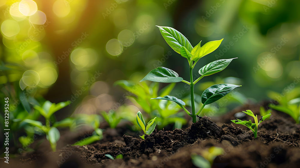 Poster implementing sustainable practices development in business operations: a photo realistic approach to