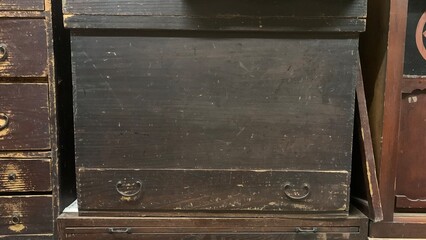 古い家具タンス　古民具