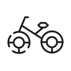 Bike Baby Sport Line Icon