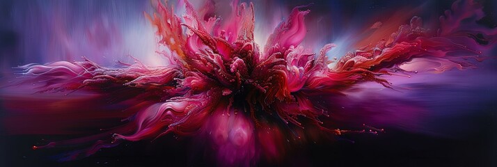 Patriotic red, white, and blue American flag abstract concept