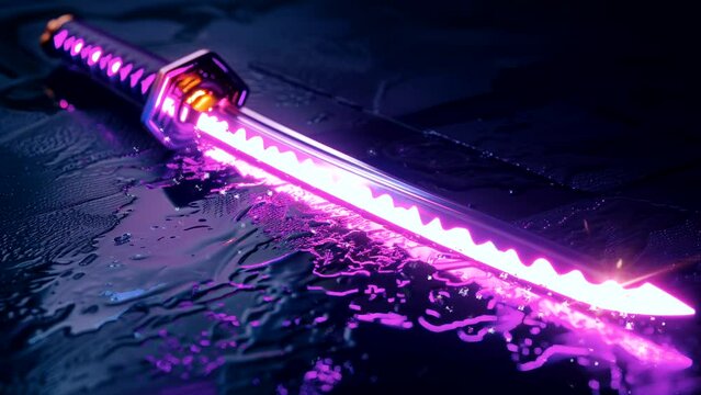 The Violet Blade: A Magical Journey with the Shining Purple Katana