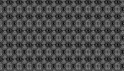 Vector seamless pattern. Jacquard Mesh Lace Fabric.
