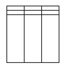 Pricing table template for web design and business