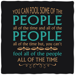 typography vector inspirational poster design, with bold letters that blend style and readability against the black backdrop.