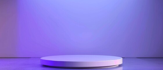 Podium Pedestal for Product Presentation. Display Podium. 