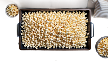 a couch image tray top full sitting popcorn motion picture sofa watching television set relaxation lifestyle living room indoor snack film food audience comfortable home interior man leisure activity