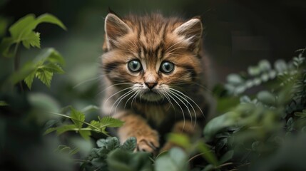 Fototapeta premium Charming Pictures of Adorable Kittens and Cats