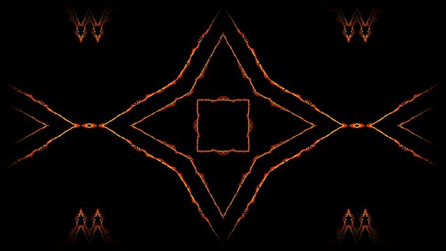 plasma tessellation: manifest [pyro fractal mosaic]