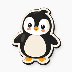 Adorable Penguin Sticker