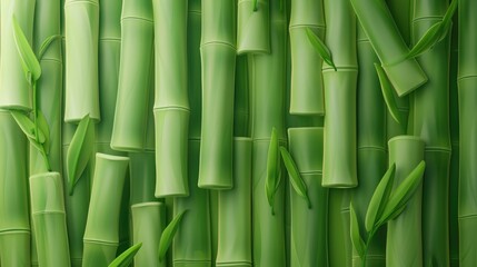 Obraz premium Background of bamboo pattern
