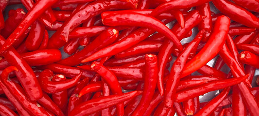 Red chilli for spicy cooking, background