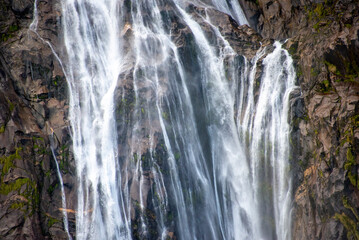 Bowen Falls in Milford Sound - New Zealand